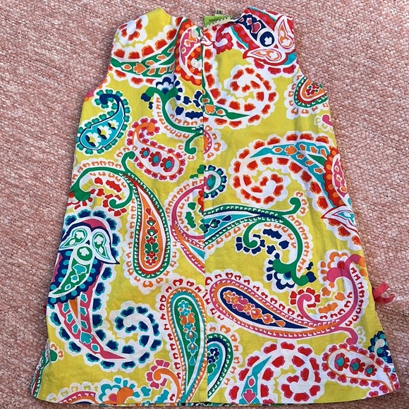 Colorful Paisley Kids Dress - Picture 2 of 7